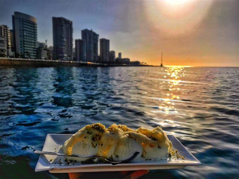 Desserts taste better with a view like this! 😍 ... (Sea Salt)
