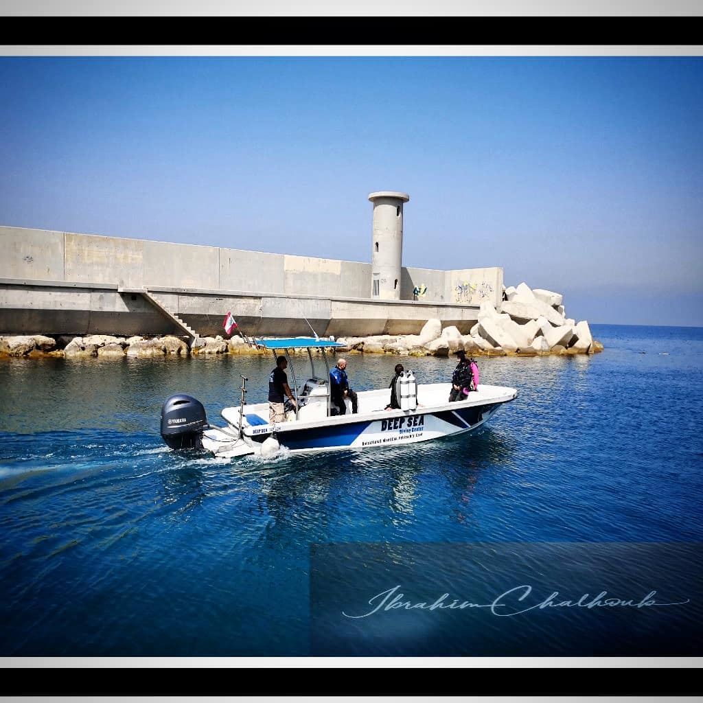 Dive your life -  ichalhoub was in  Batroun north  Lebanon shooting with a...