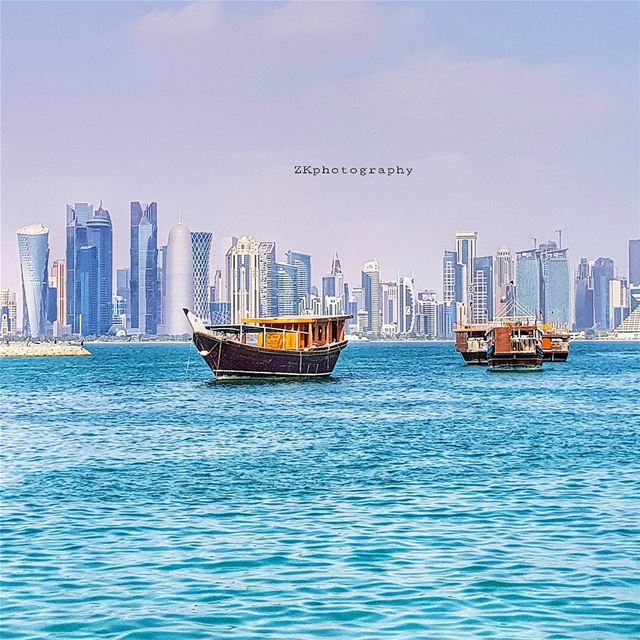Doha 🇶🇦 * amazing_qatar  qatarism  clubhdrpro  clubasiapro ... (Doha Corniche)