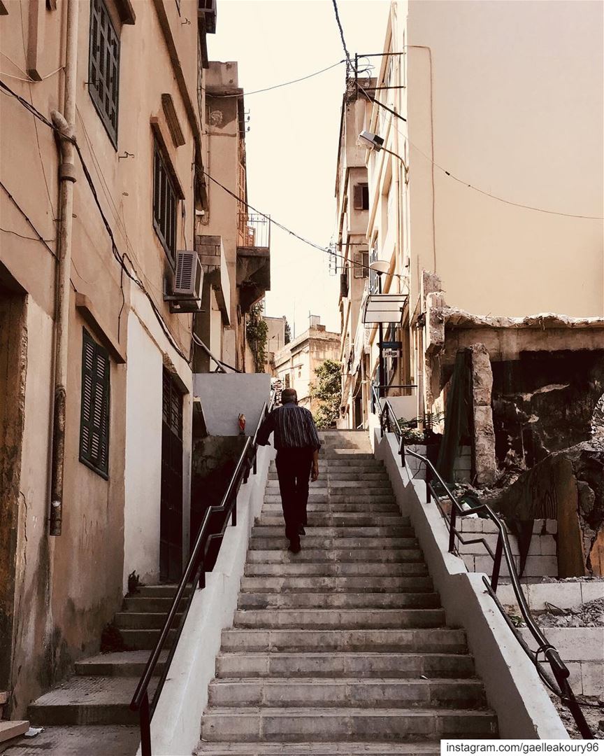 Don’t just Walk the Walk or Talk the Talk. <Taste the streets >.  urban ... (Achrafieh, Lebanon)