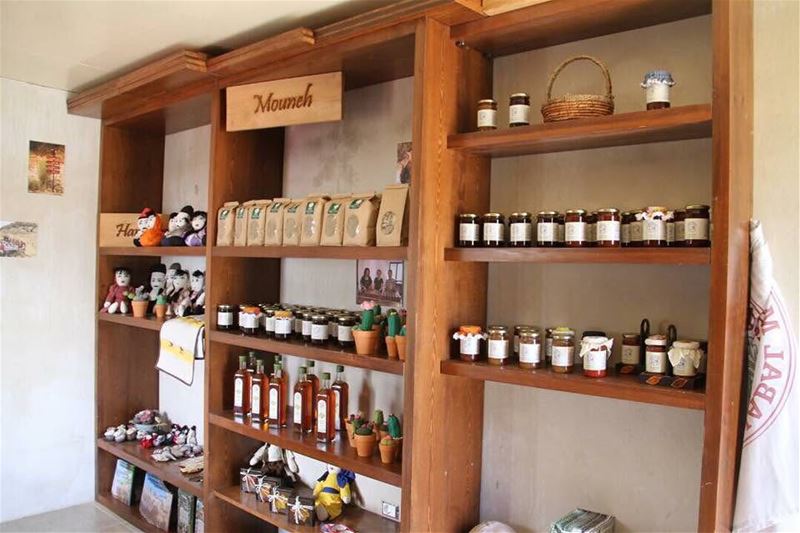 Don't miss purchasing some of  JabalMoussa food and handicraft products...