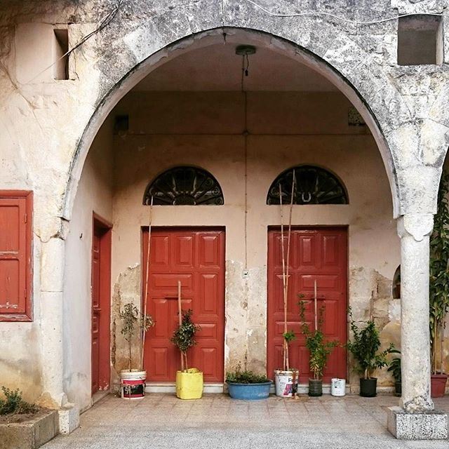 Doors for decoration (Beïno, Liban-Nord, Lebanon)