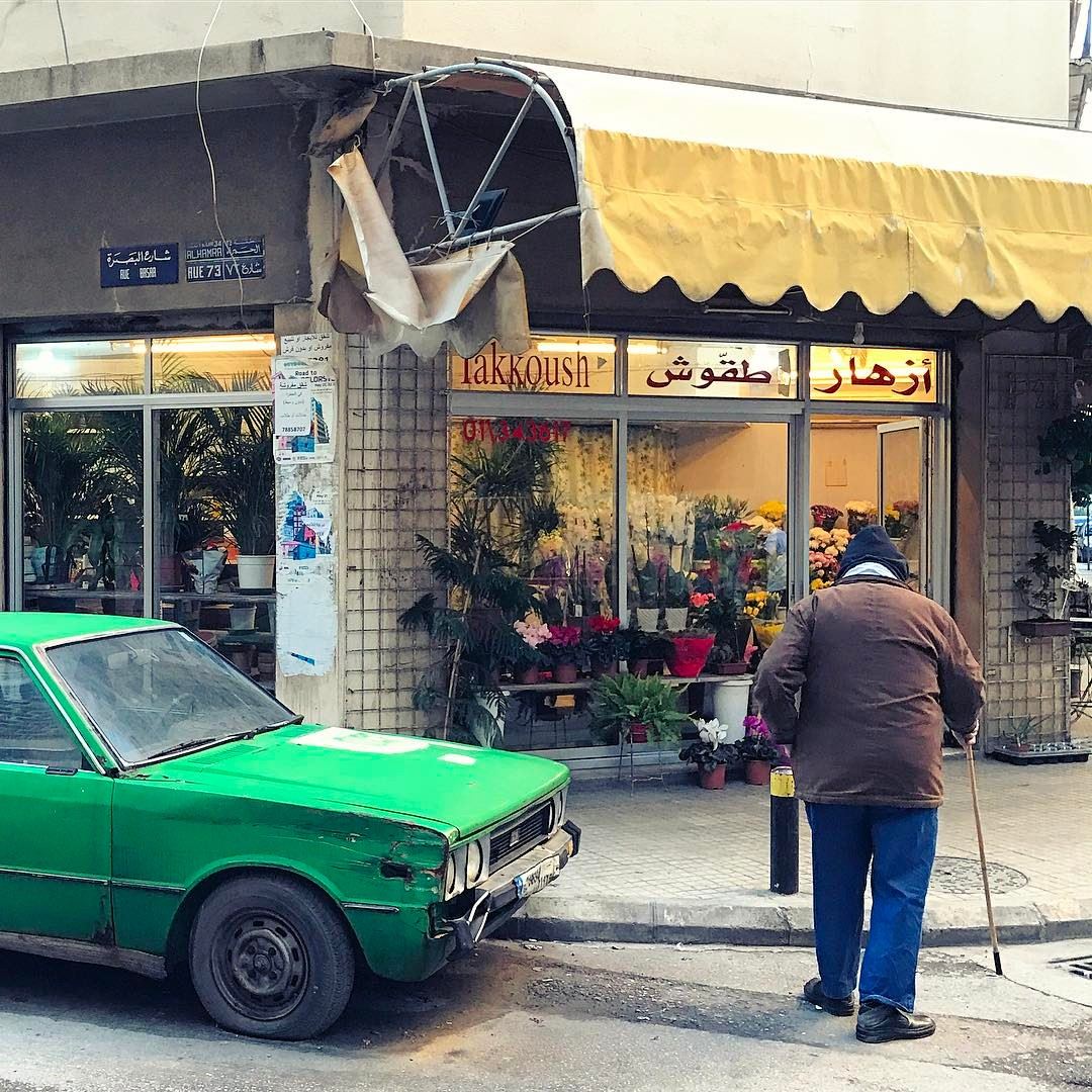 Down memory lane🚶🏽💜 beirutbyalocal  livelovebeirut ... (Hamra, Beyrouth, Lebanon)