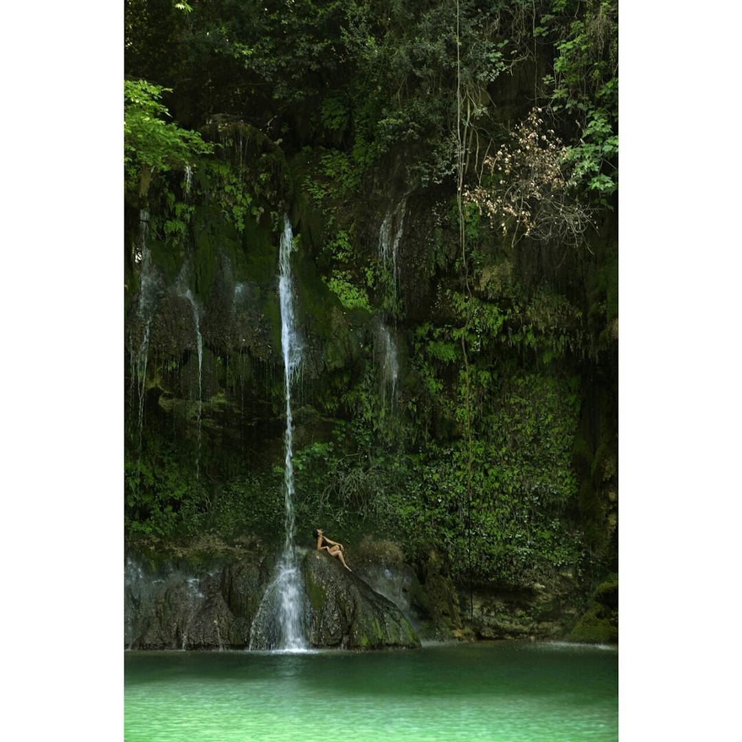 Down the hills into the jungle no1.  baakleen  paradise  waterfalls ... (Baakline, Mont-Liban, Lebanon)