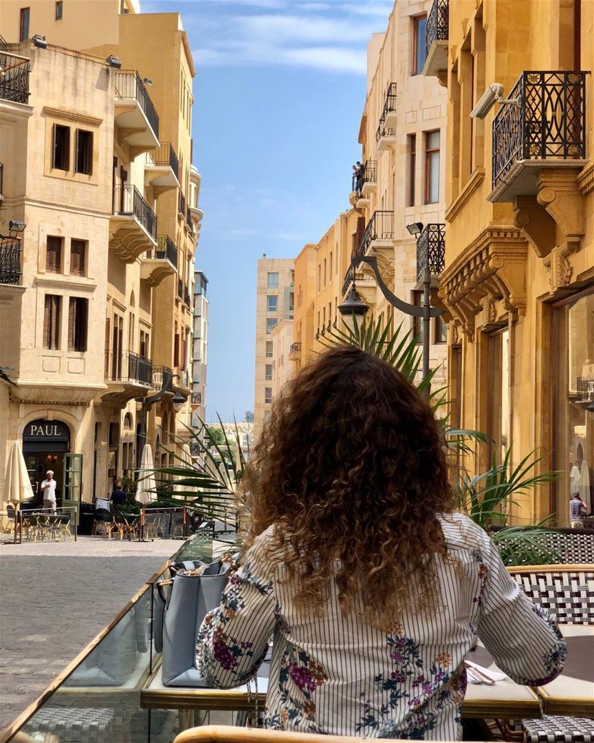 Downtown Beirut, always spick and span.  angelinabeirut @angelina_paris ... (Angelina Lebanon)