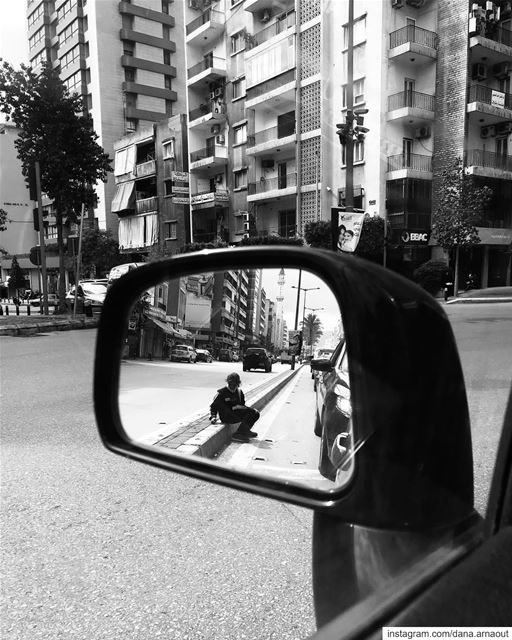 - Dreams in mirror are bigger than they appear ♥️!.. street ... (Beirut, Lebanon)