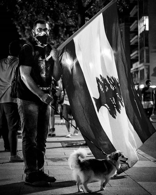 During the you stink protests in beirut 2015 © Rudy Aoun  love ... (Beirut, Lebanon)