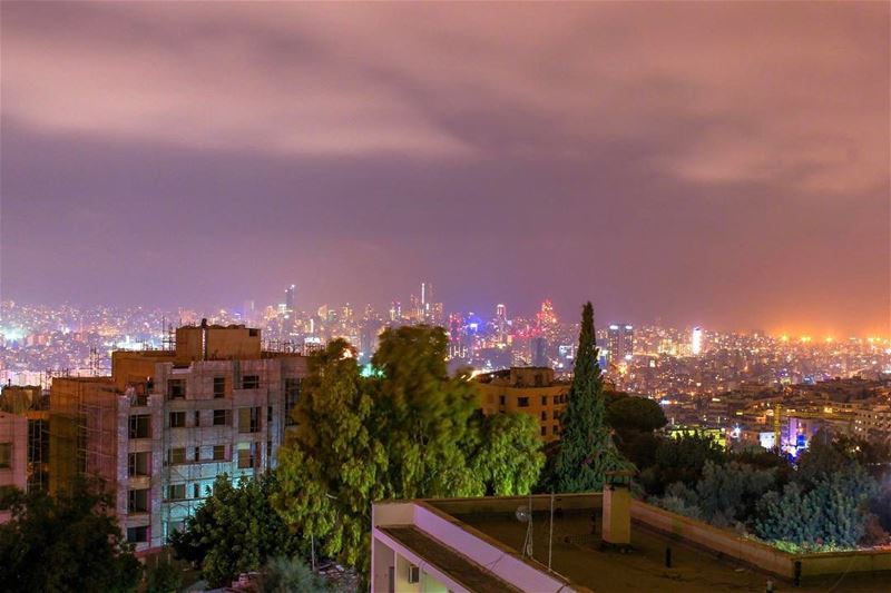  Duty saintcharles hospital Beirut city Lights landscape sightseeing... (Fayyadiyah, Mont-Liban, Lebanon)