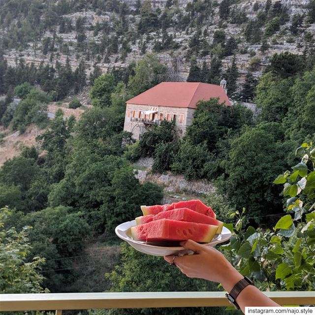  ehden  lebanon  lebanese  watermelon🍉   yummy  delicious  summer  food ...