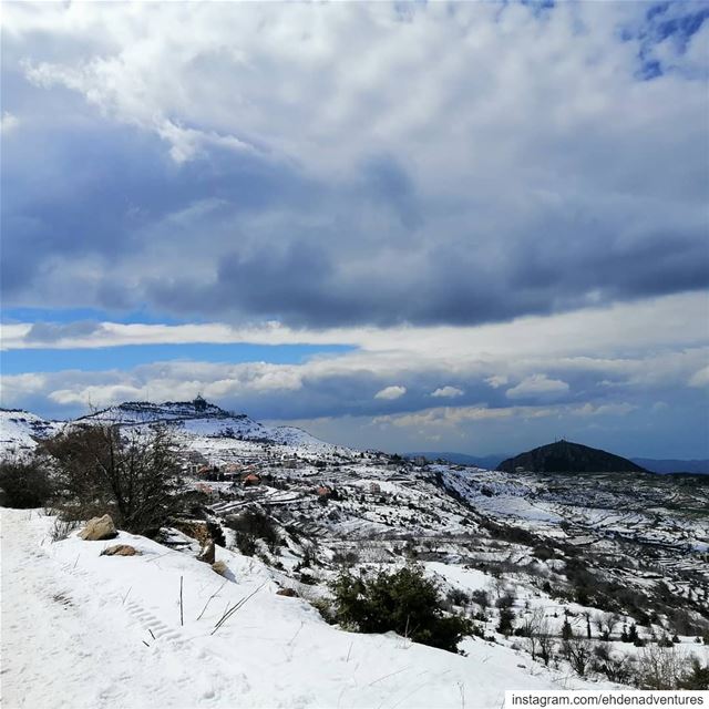  ehden  lebanon  snow  landscapephotography ... (Ehden, Lebanon)