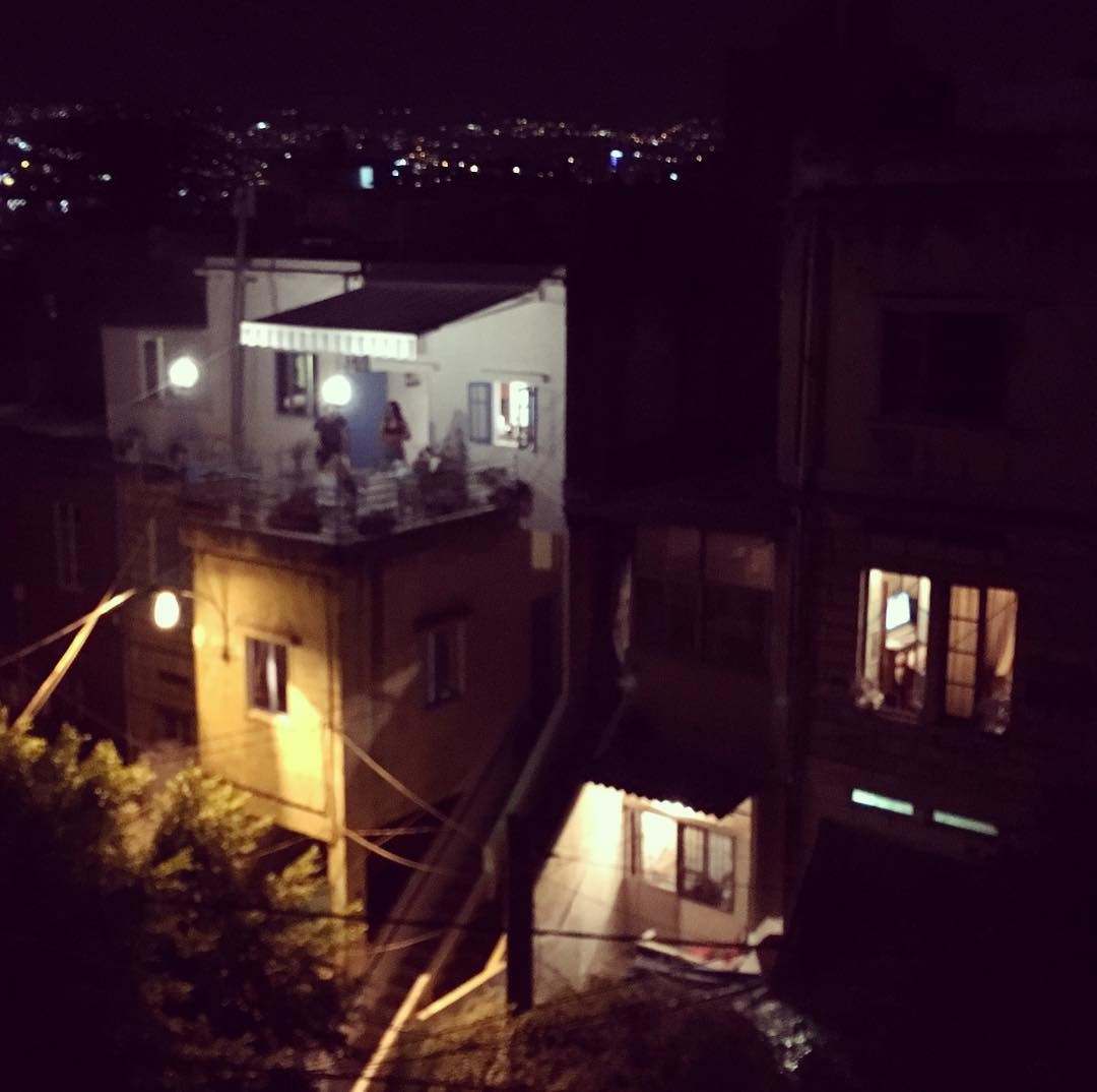 End of the summer Beirut's night  nightphotography  nightlife  arablife ... (Lebanon Beirut Ashrafieh Geitawi)