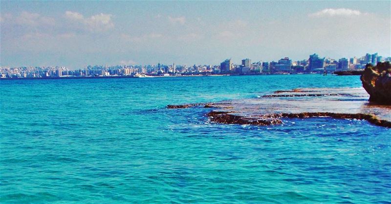 Enjoy your weekend igers 🌊 KeepCalm  Beautiful  refreshing  day  ... (El-Mina, Tripoli)