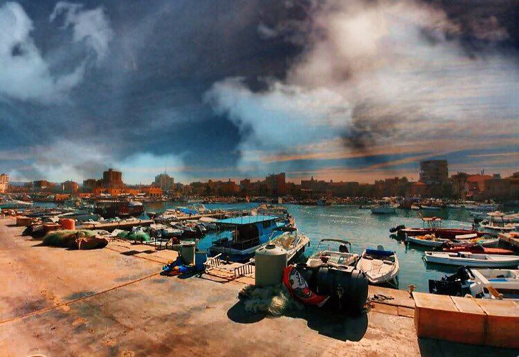 Even when the sky is filled with clouds the sun still shines above....... (Tyre, Lebanon)