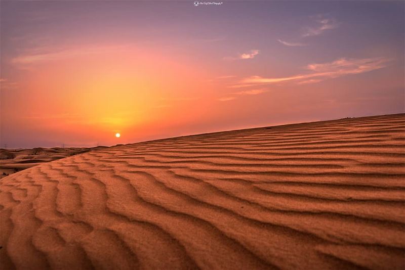 Every Sunset has its own colors and feelings..... landscape ... (Dubai, United Arab Emirates)