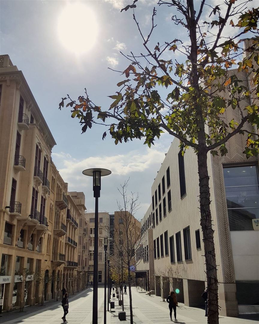 Everyday is a Good day..Whether it's so cold 😨Or it's so hot 🌡..Or... (Beirut Souks)