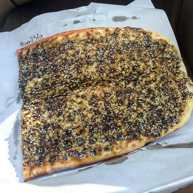 Everyone loves Manouche Zaatar and i mean everyone!!!! (Mansourieh)