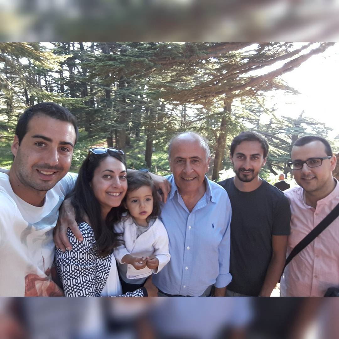  Family  reunited  uncle  cousins  royalkhoury  Lebanon love ... (Cedars of God)
