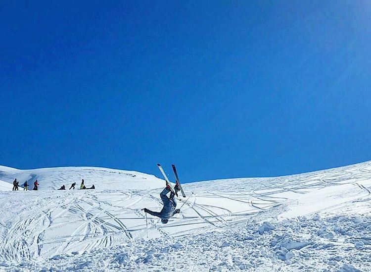  faraya  farayalovers  lebanon  sports961  whatsuplebanon  backflip  ski ... (Faraya Mzaar)
