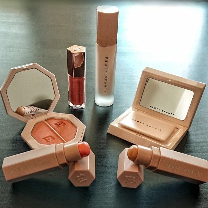 Finally we got our hands on @fentybeauty products by @badgalriri 🎉🎉🤗🤗 ...