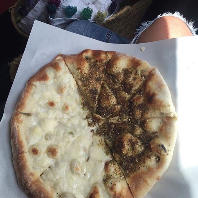 Food is an Important part of a balanced between Zaatar & cheese Manouche....