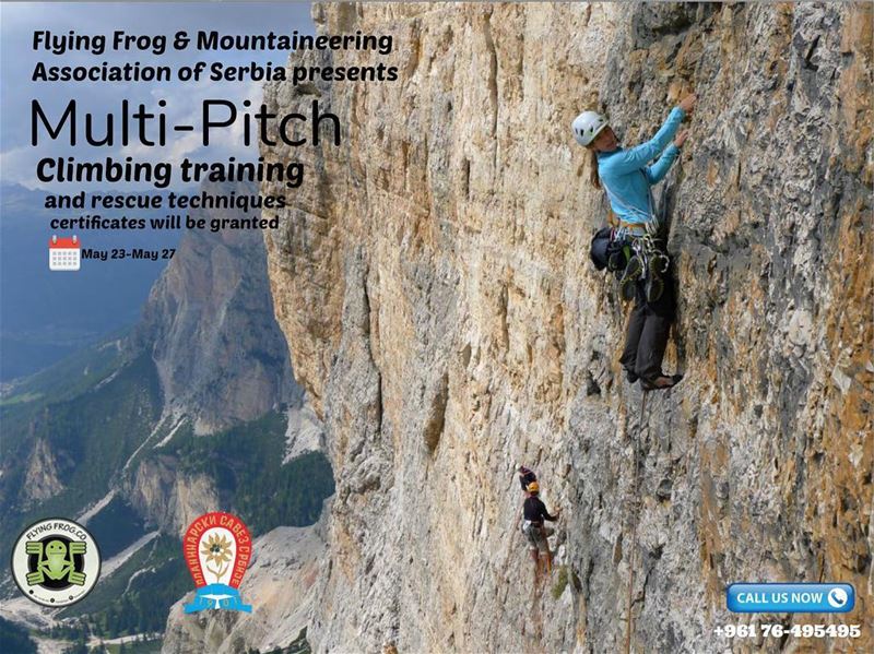 For the first time in Lebanon, and in collaboration with Mountaineering...