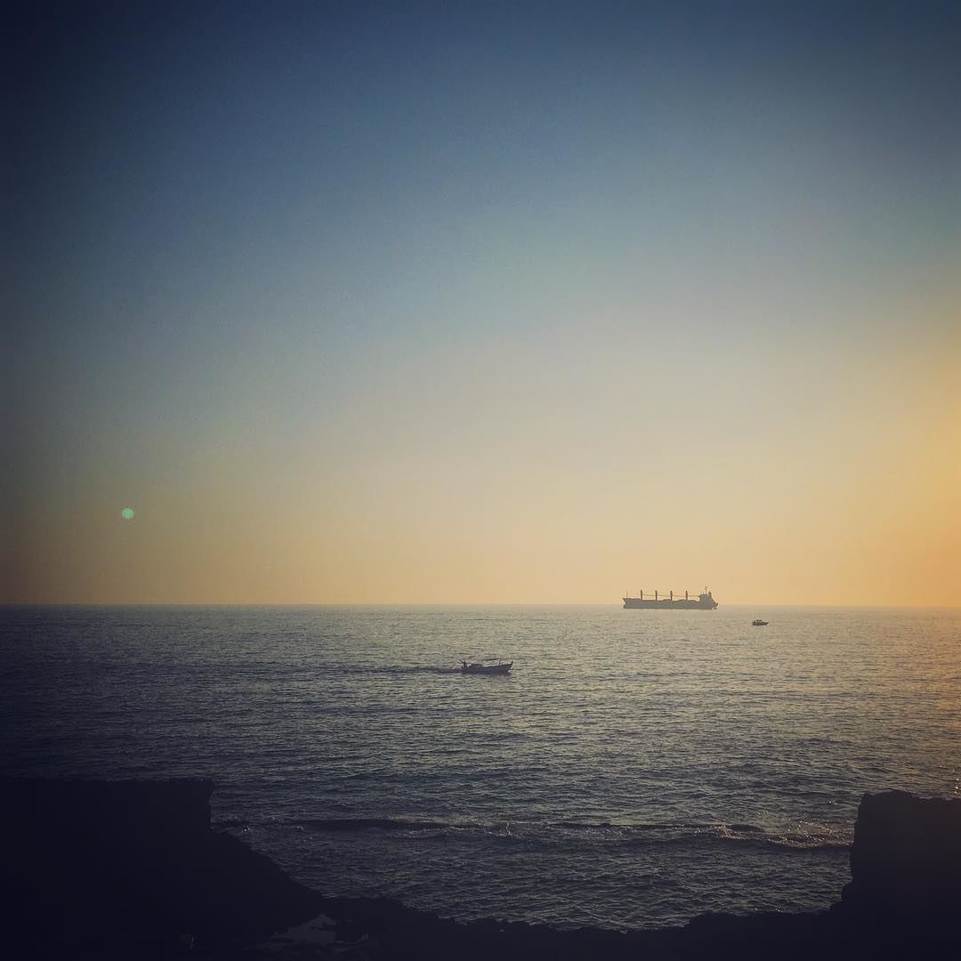For the ocean is big, and my boat is small ..  lebanon  batroun  beach ... (Batroûn)