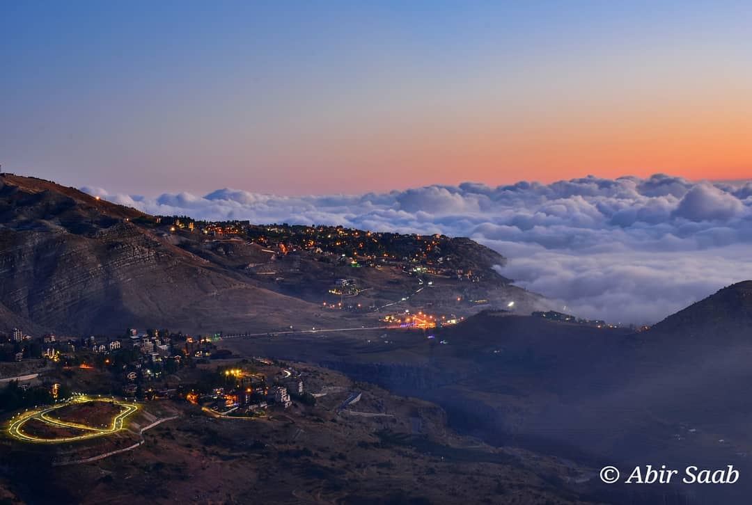 From Faraya above the clouds ☁️☁️ ... lebanon  faraya  livelovefaraya ... (Faraya, Mont-Liban, Lebanon)