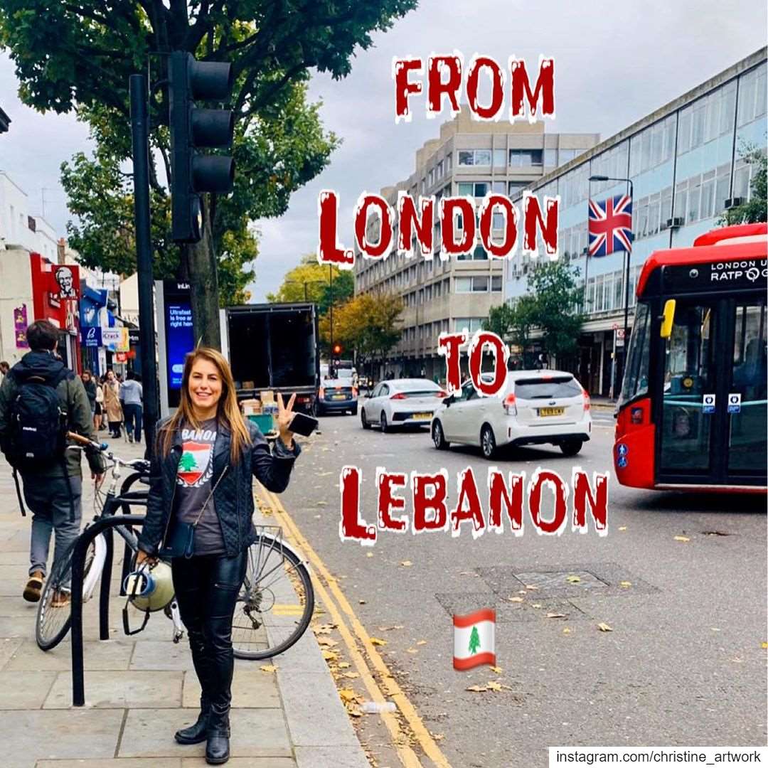 From London 🇬🇧 to Lebanon🇱🇧 we stand with you ❤️‎ينتفض من_لندن_لبيروت