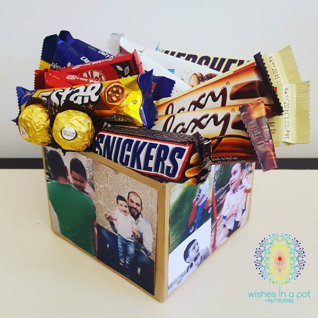 From Son to  daddy  happybirthday snackbox by  Wishesinapot ...
