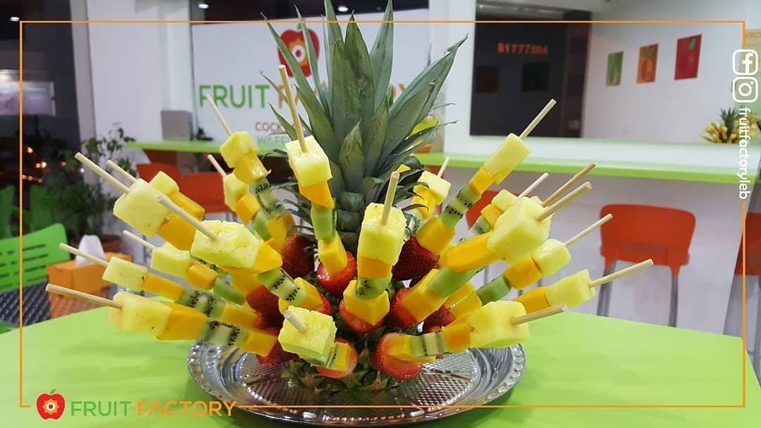 @fruitfactoryleb -  Order your healthy dessert for your special gatherings... (Fruit Factory)