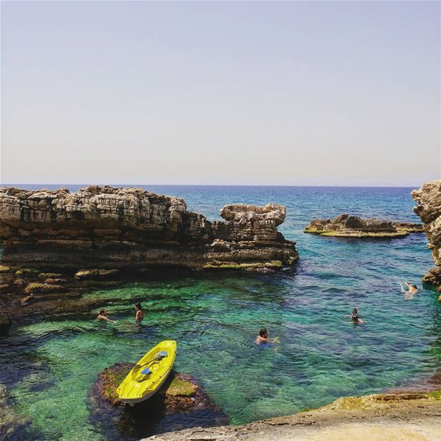 Fun.Sun.Sea. 🙆🌞🌊  lebanon  batroun  mediterraneansea  sea ... (Batroûn)