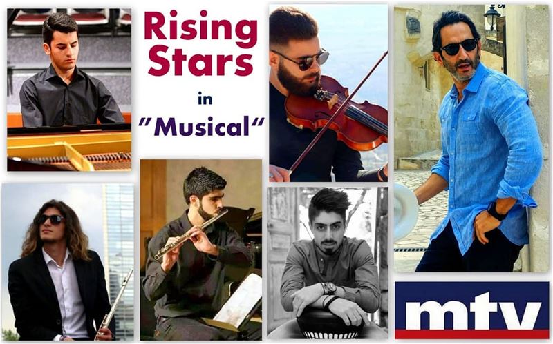 "Fusion Music with Rising Stars"Presented by  Ghassan_YammineThis Sunday... (MTV Lebanon)