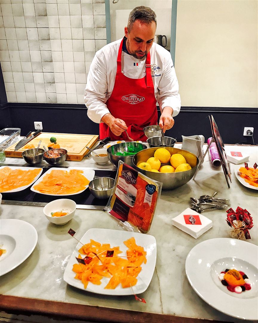 Getting ready for Christmas season with Delpeyrat. They presented a... (L'Atelier des Sens)