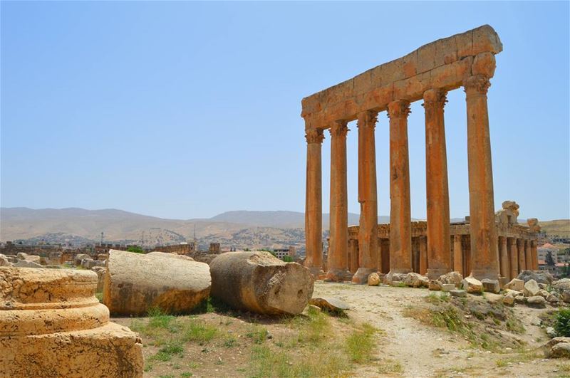 Good afternoon dear followers with this amazing viewPhoto taken by @place (Baalbek, Lebanon)