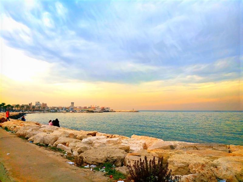 Good afternoon dear followers with this amazing viewPhoto taken by @place (Tyre, Lebanon)