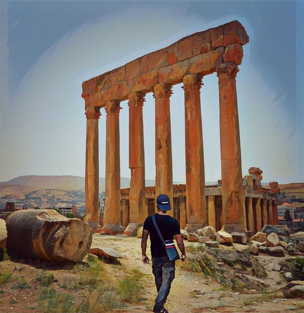 Good evening dear followers with this amazing viewPhoto taken by group... (Baalbek, Lebanon)
