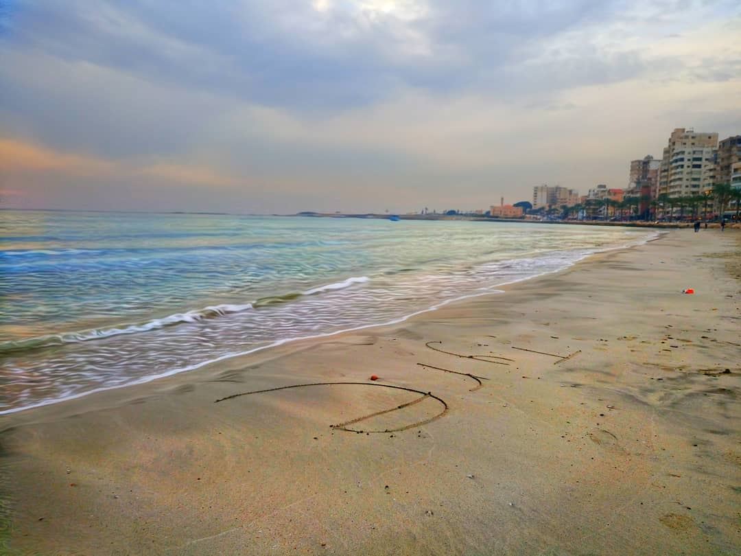 Good evening dear followers with this amazing viewPhoto by @hussein.fwz � (Tyre, Lebanon)