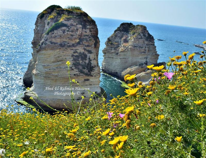 Good morning 💙 Beirut  Beyrouth  Keepcalm  Mediterranean  Sea  Amazing ... (Beirut, Lebanon)