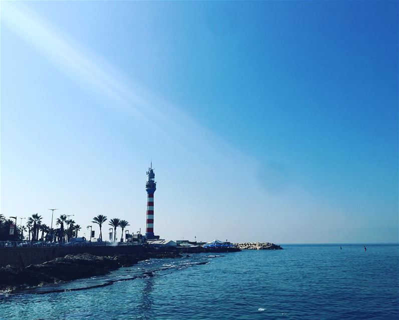 Good morning Beirut lighthouse ☀️⠀⠀⠀⠀⠀⠀⠀⠀⠀⠀⠀⠀⠀⠀⠀⠀⠀⠀⠀⠀⠀⠀⠀ kulturoscope ... (Beirut, Lebanon)
