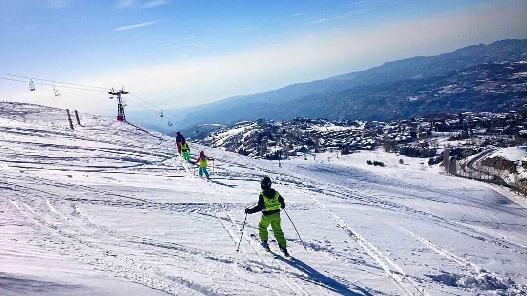 Good morning  groupez  skischool  ski  faqra  faraya  mzaar ... (Faqra Club)
