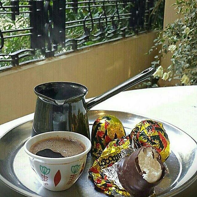 Good Morning Lebanon with my best 2 items in the morning, Lebanese coffee with Ras Aabed or Tarbouch 