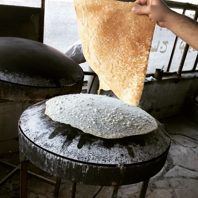  good morning  markouk  bread  hot  fresh  lebanon  lebanesefoodies  ...