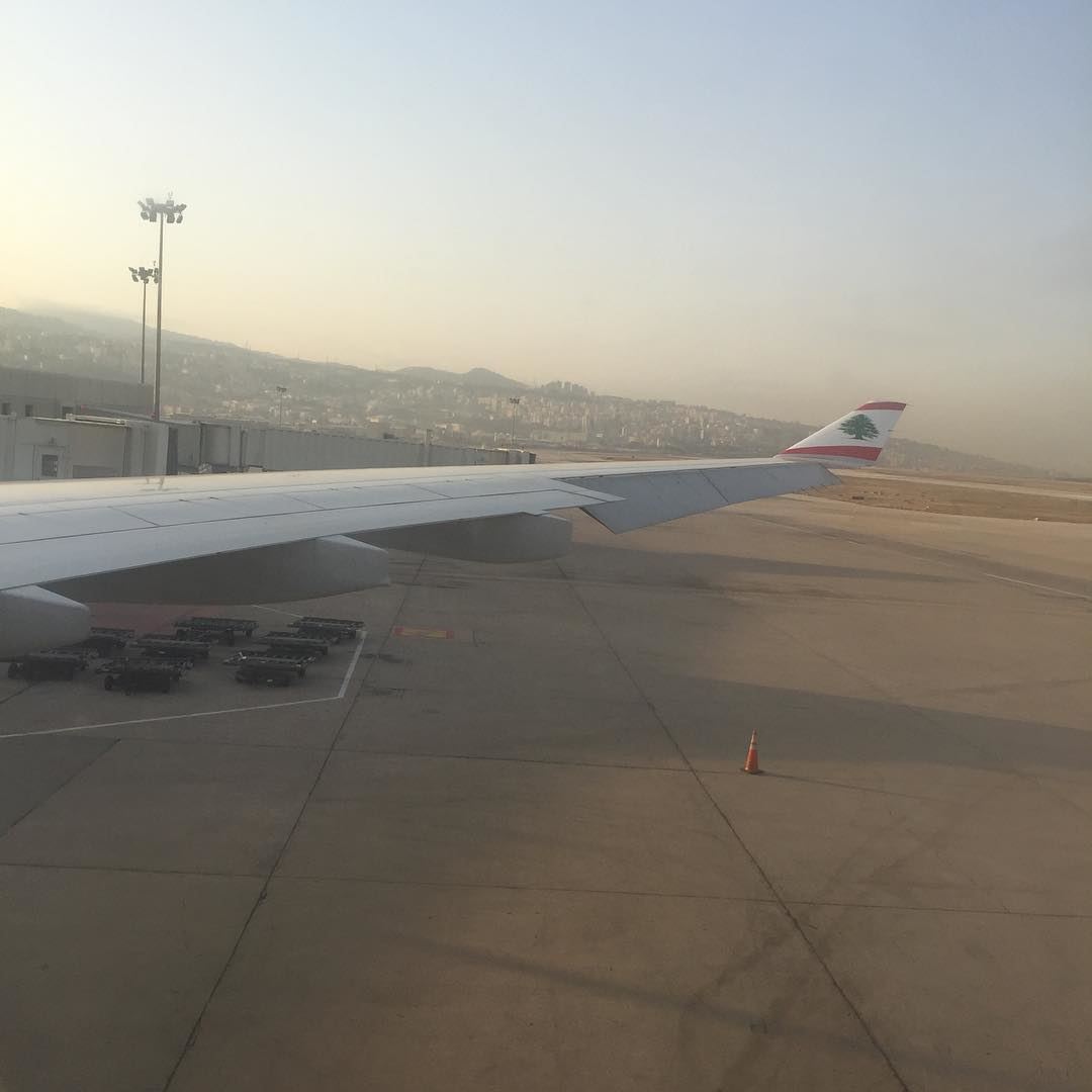 Good morning 🙋🏻...Off to Paris-Atlanta-Madison ... MEA  Lebanon  Beirut ... (Rafik Hariri International Airport)