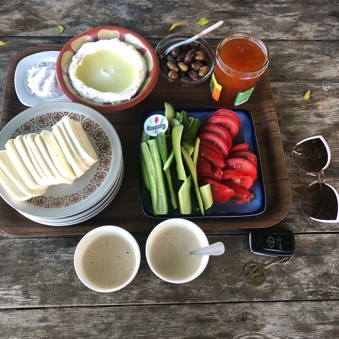 Good morning 🌞 starting with a healthy breakfast for a change🤦‍♀️😂 ... (Ehden, Lebanon)