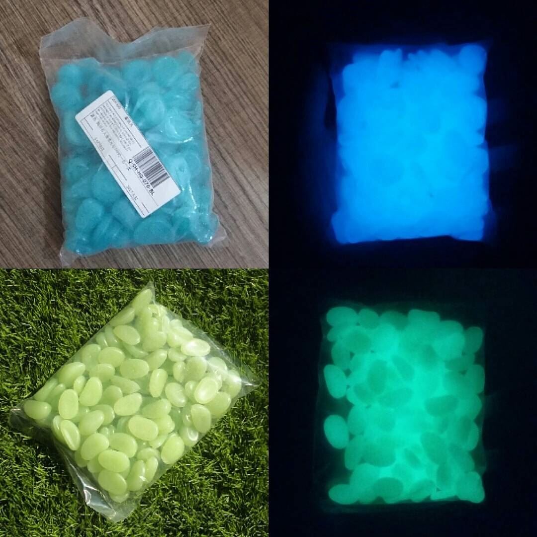 Good morning!🌌🌞These glow-in the dark pebbles are the perfect way to...