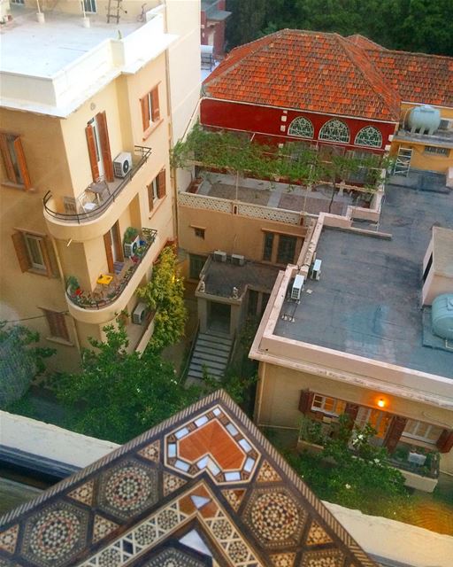 Good morning! ☺️  beirut  lebanon  clemanceau  old  house  new  tawle ...
