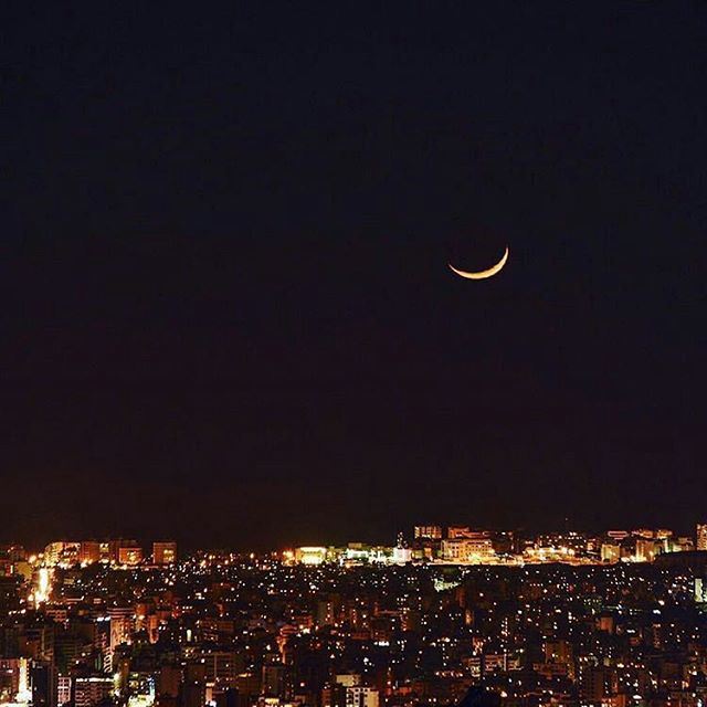 Good night Beirut and Ramadan Kareem 🌃 (Beirut, Lebanon)