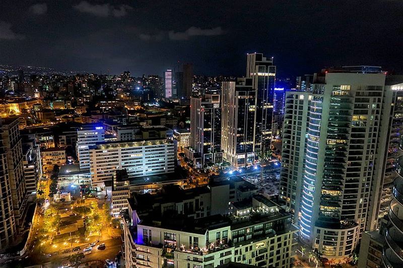 Good night Beirut ❤️Shot with Canon G7X mark II lebanonspotlight ... (The Roof Beirut)