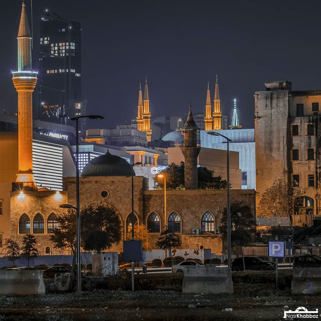 Goodnight from beirut...  streetphotography  urban  cityscape  mosque ...