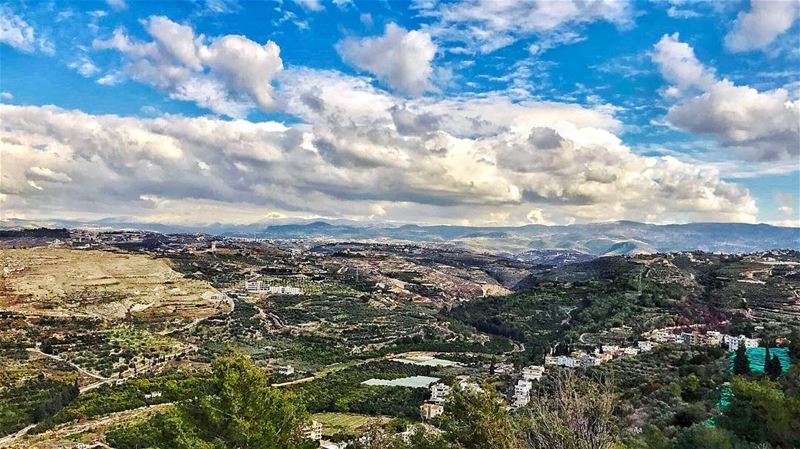  goodvibes  amazing  view  nature  mountain  mountainview  beautiful  sky ... (Maghdoûché, Liban-Sud, Lebanon)